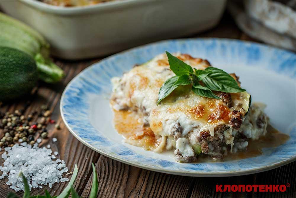 лазанья з кабачків