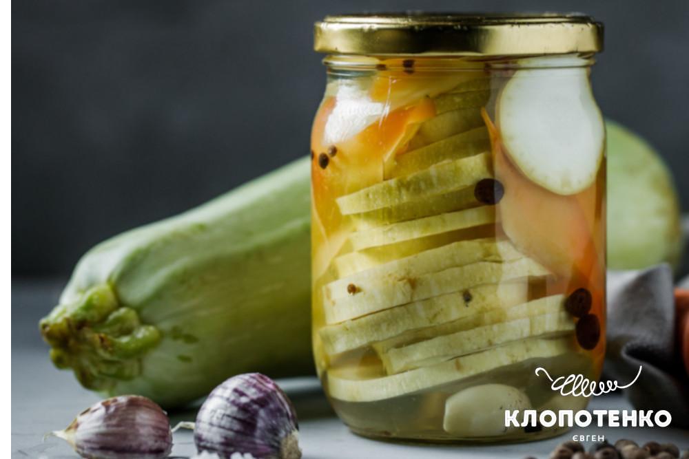 мариновані кабачки
