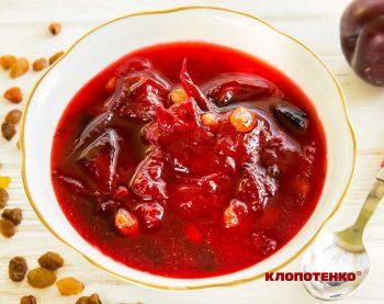 сливове варення з родзинками