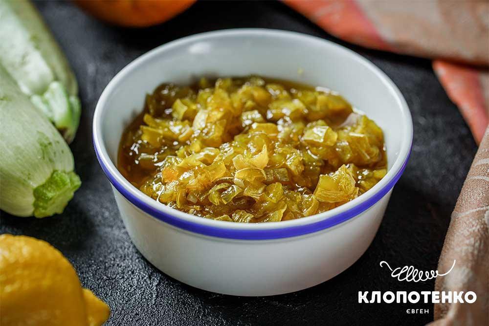 Варення з кабачків