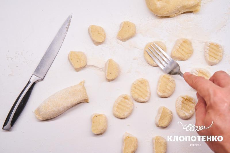 картопляні ньокі.