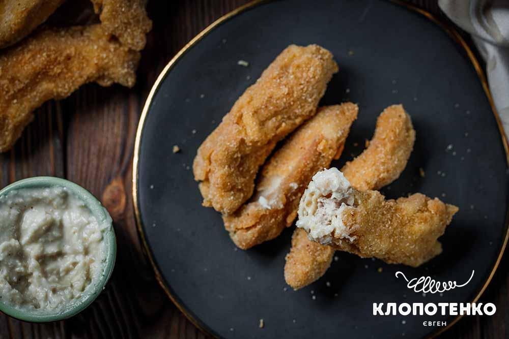 Холодець у фритюрі