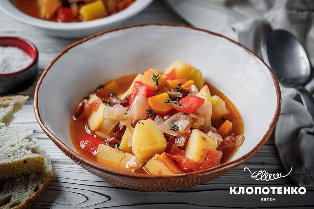 Овочеве рагу в мультиварці