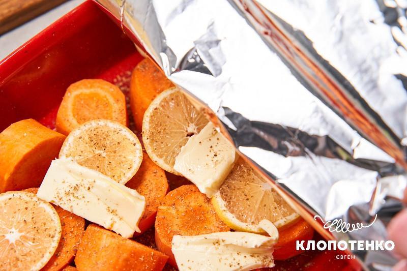 Запечена морква з лимоном