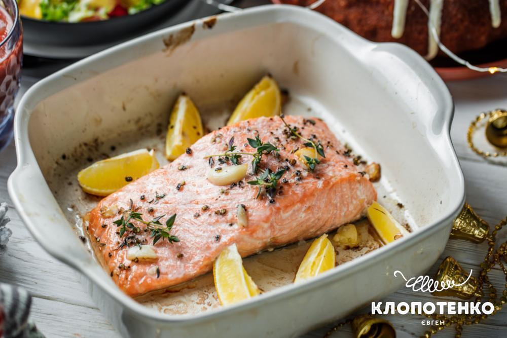 Запечена форель