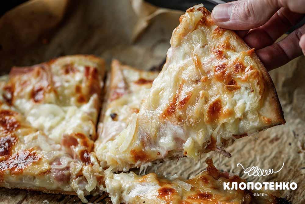 Піца на кефірі