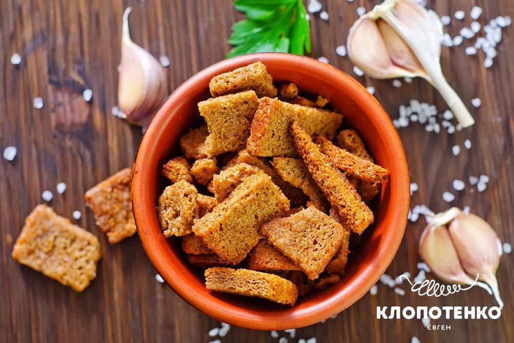 як зробити сухарики в домашніх умовах