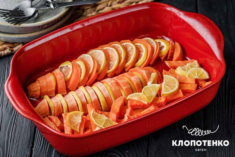 Батат в духовці