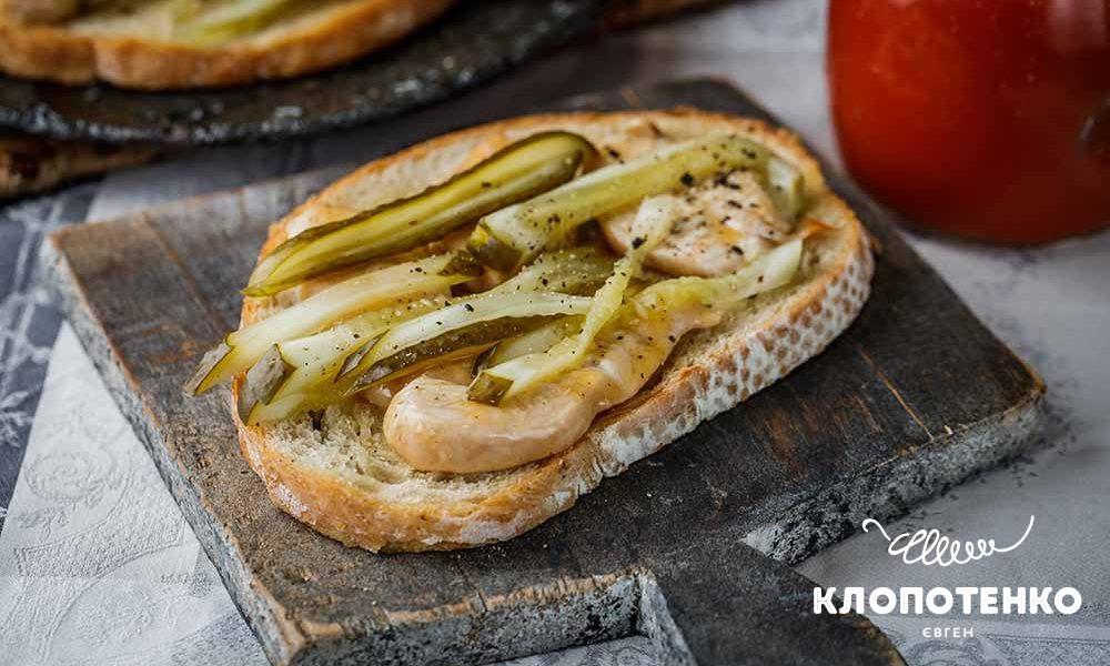 Бутерброди з курячим філе