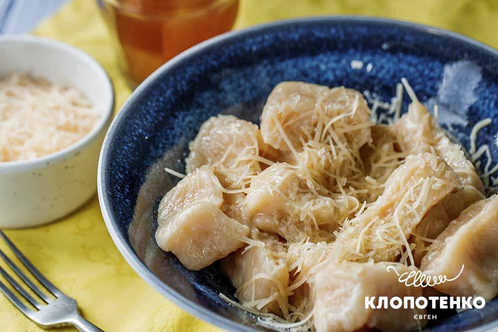 Галушки з сиром