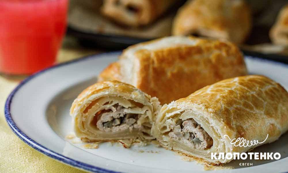 Крученики з грибами