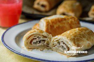Крученики з грибами