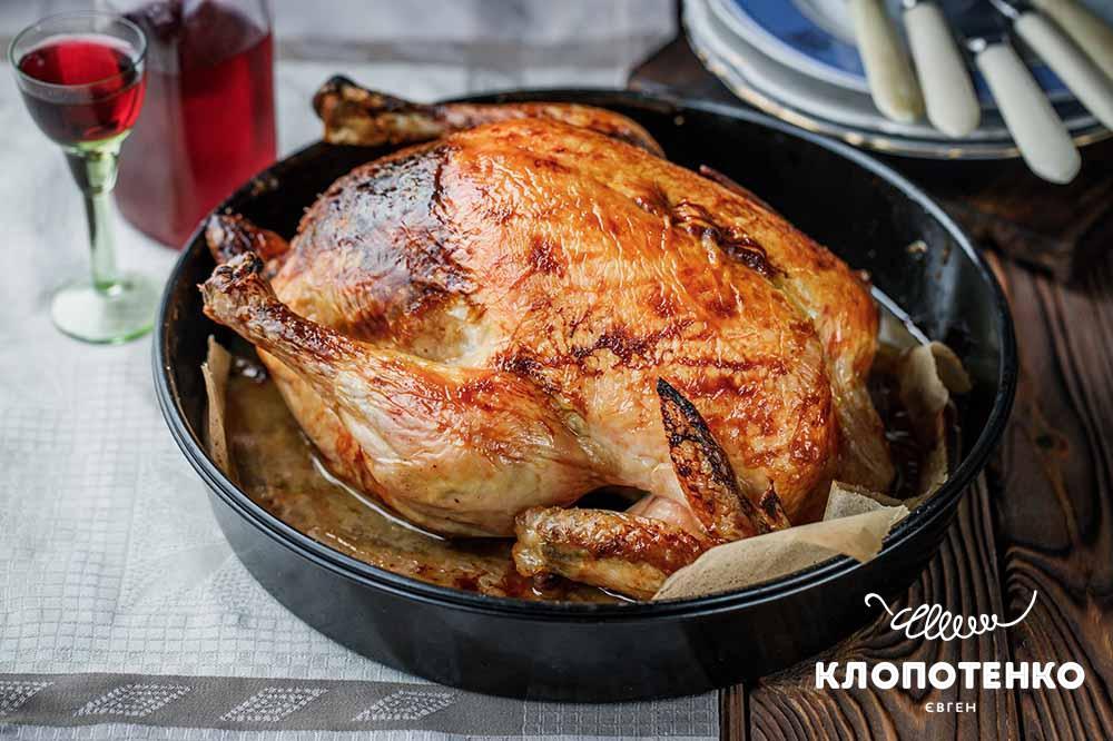 Рецепт фаршированої курки