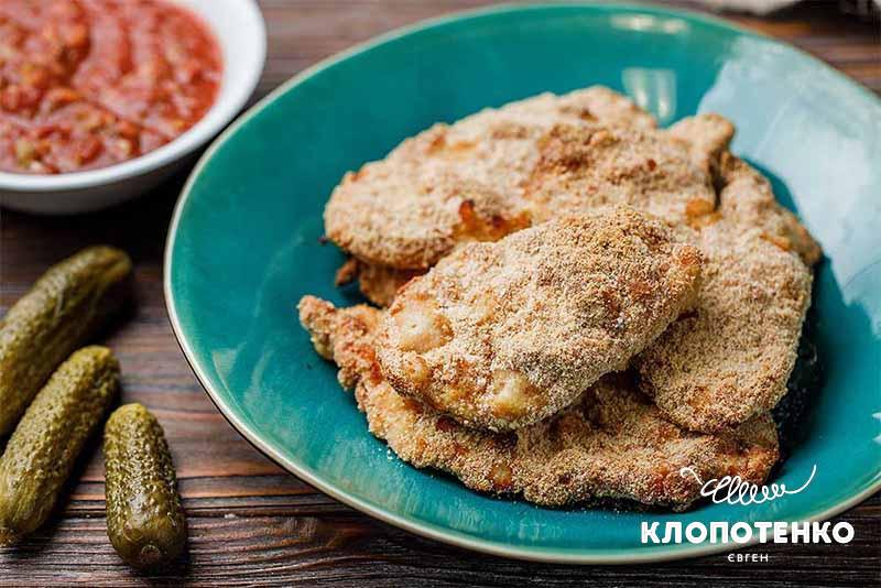 Курячий шніцель в духовці