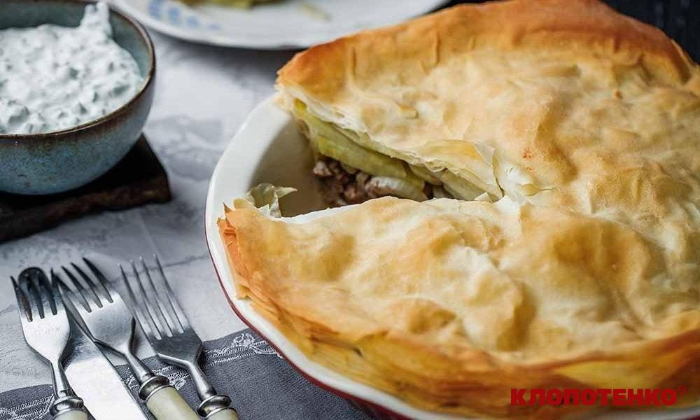 пиріг кубете з тіста фло