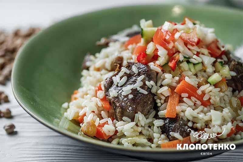 Плов з нутом