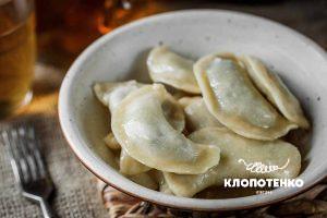 Вареники на парі з пшеницею