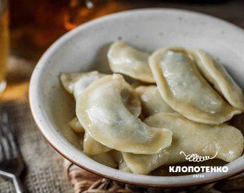 Вареники на парі з пшеницею