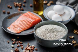 В яких продуктах міститься білок. Норма білка в день