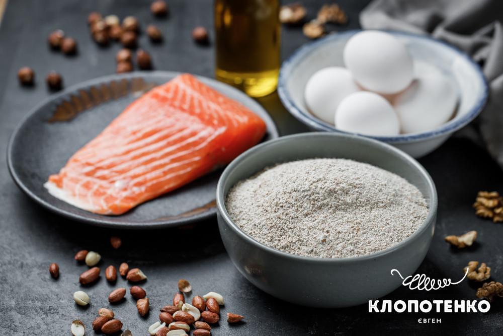 Білок в продуктах