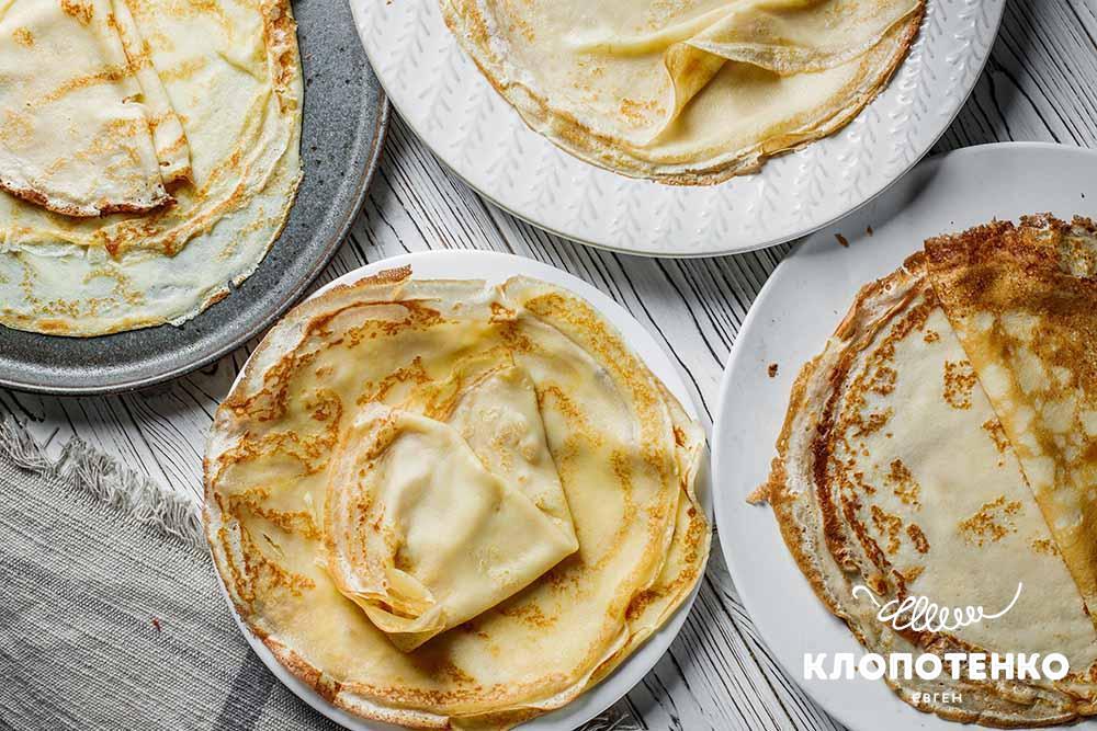 Млинці на молоці