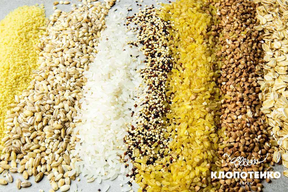 Калорійність круп