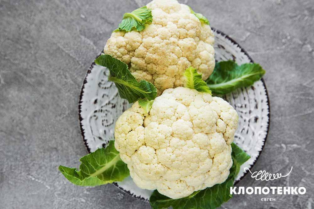 Як варити цвітну капусту