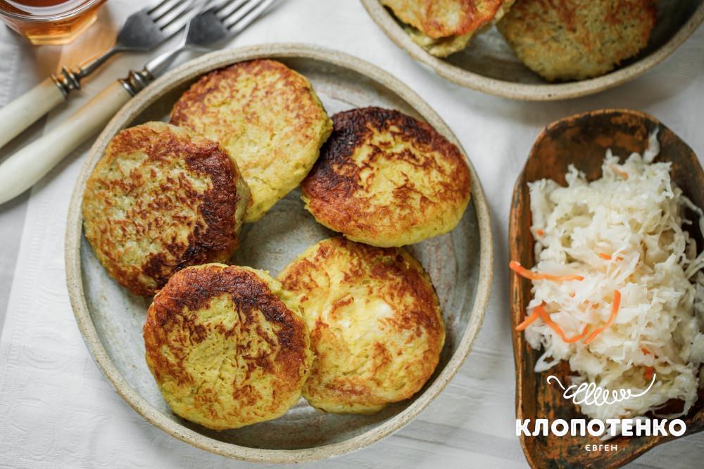 Деруни з кисломолочним сиром