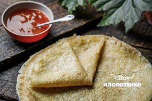 Млинці з пшоном