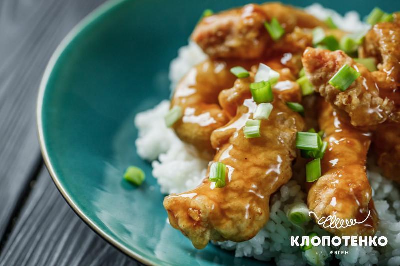 Філе курки в кисло-солодкому соусі