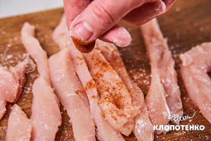 Філе курки в кисло-солодкому соусі