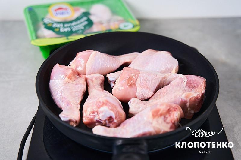 Голубці з курячих гомілок з пшоном