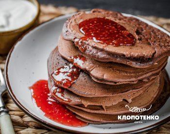 Шоколадні панкейки