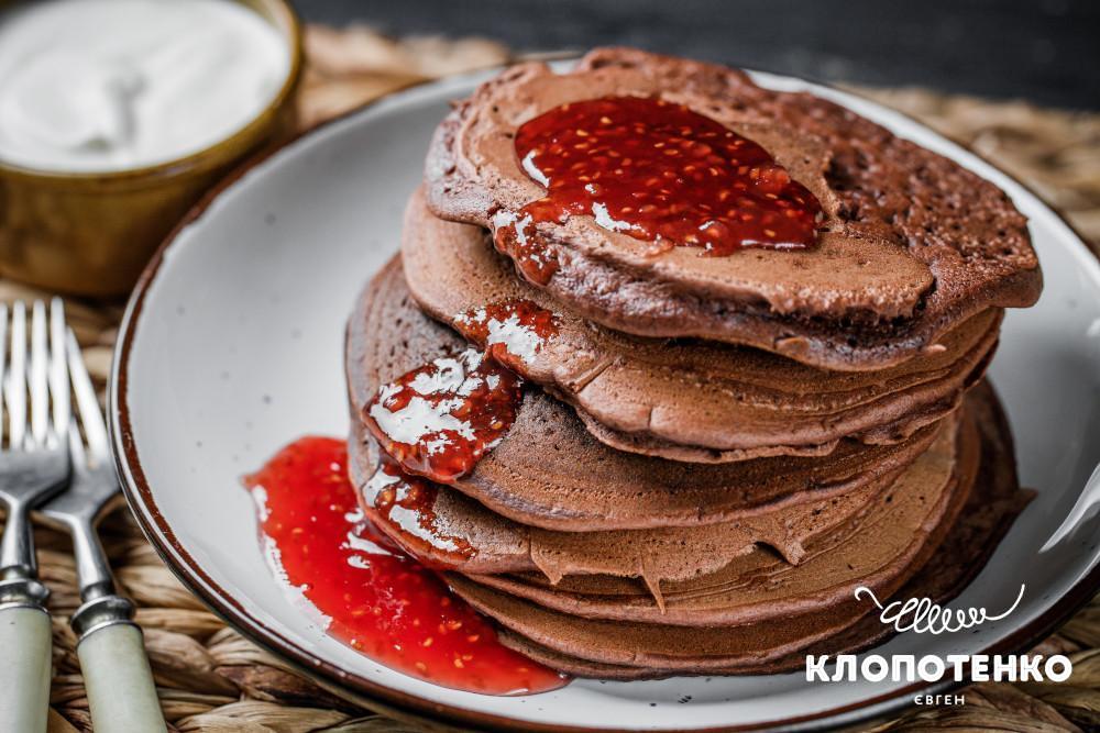 Шоколадні панкейки