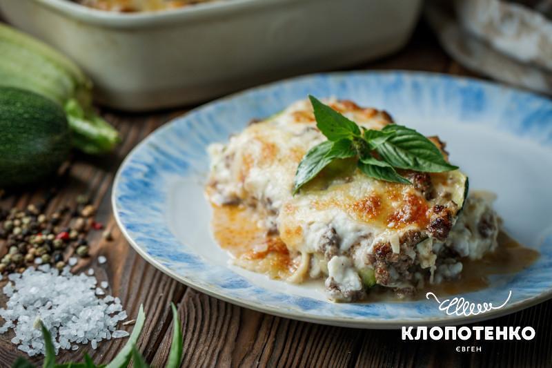 Лазанья з кабачків