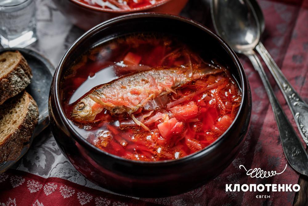 борщ з карасями