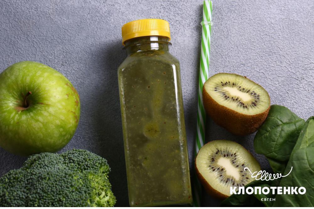 зелені продукти користь