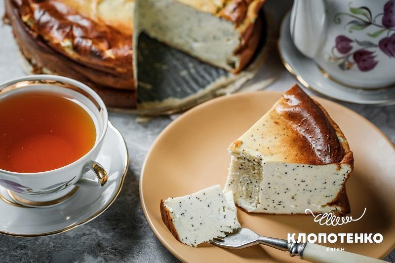 Чизкейк з маком