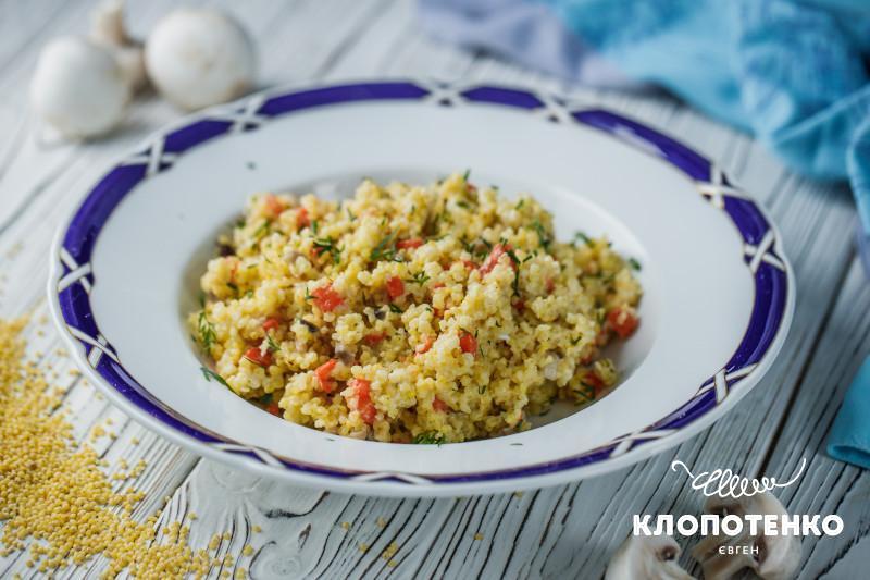 Як приготувати куліш з пшоном з грибами