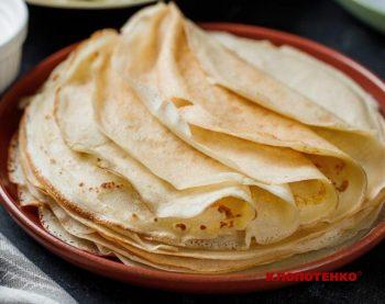 Тонкі млинці на кефірі