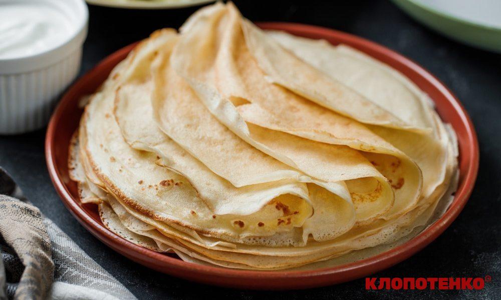 Тонкі млинці на кефірі