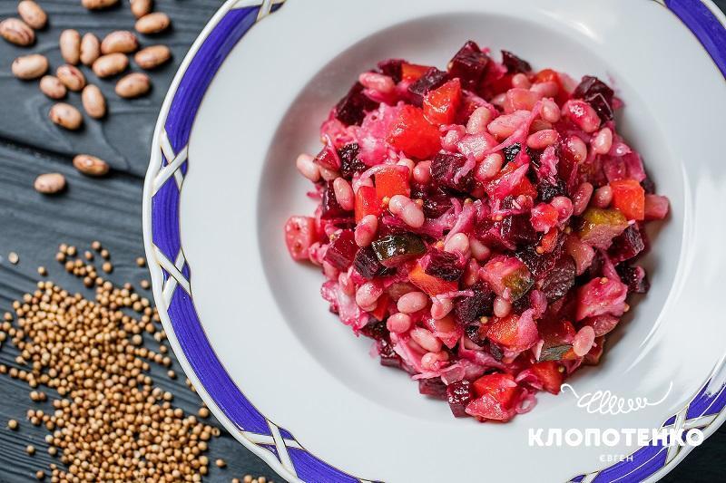 Вінегрет з квасолею