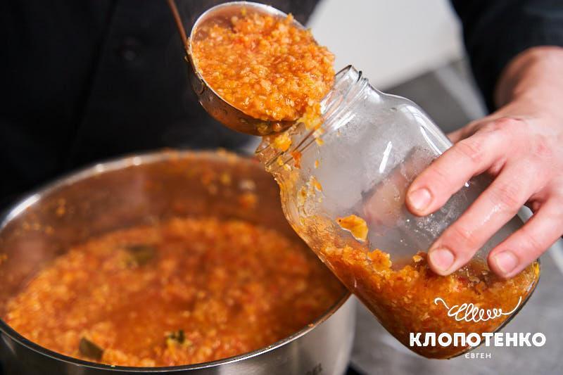 Аджика з кабачків на зиму