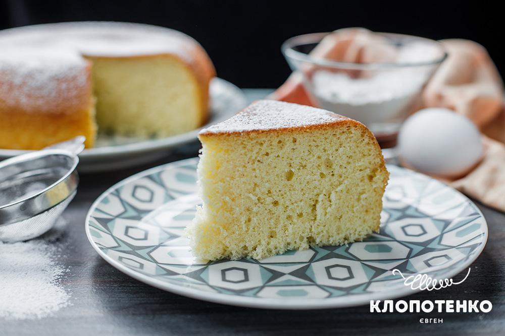 Чому не виходить бісквіт