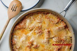 Лазанья на сковороді