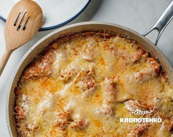 Лазанья на сковороді