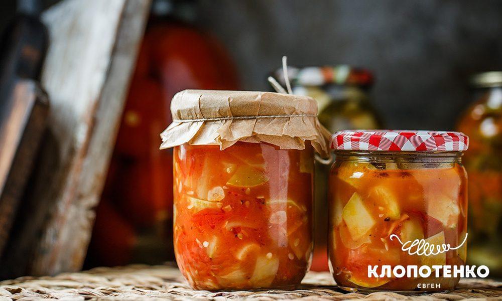 Салат з кабачків на зиму