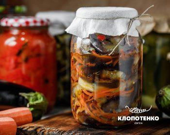 Баклажани по-корейськи швидкий рецепт