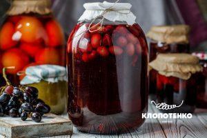 Компот з винограду на зиму