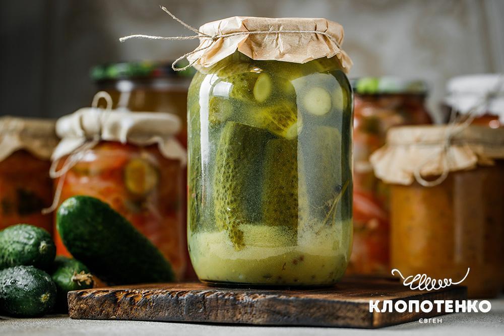 Мариновані огірки з гірчицею